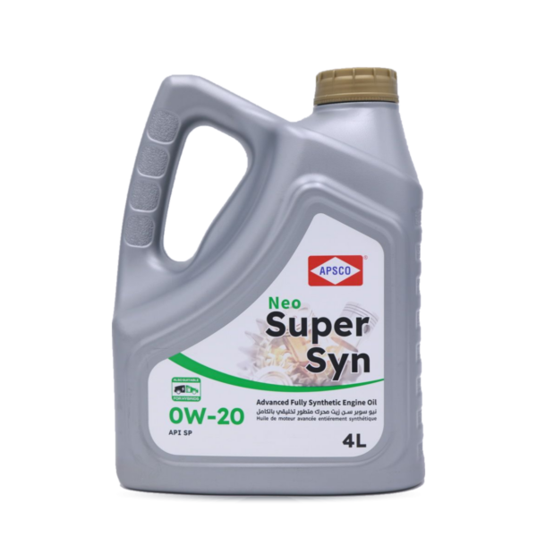 APSCO Neo Super Syn 0W-20 Fully Synthetic Engine Oil — 4L